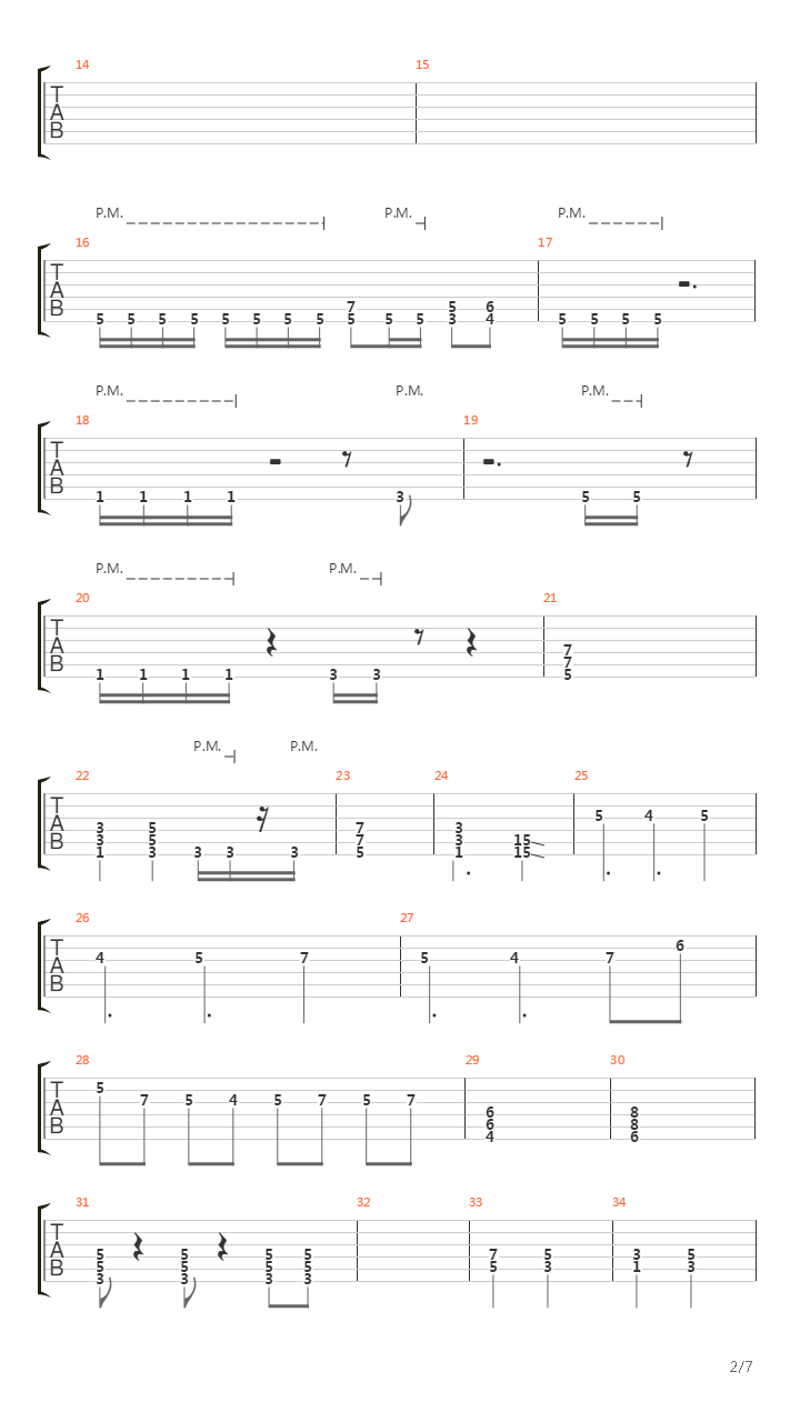 魔法禁书目录OP1 - PSI-missing吉他谱