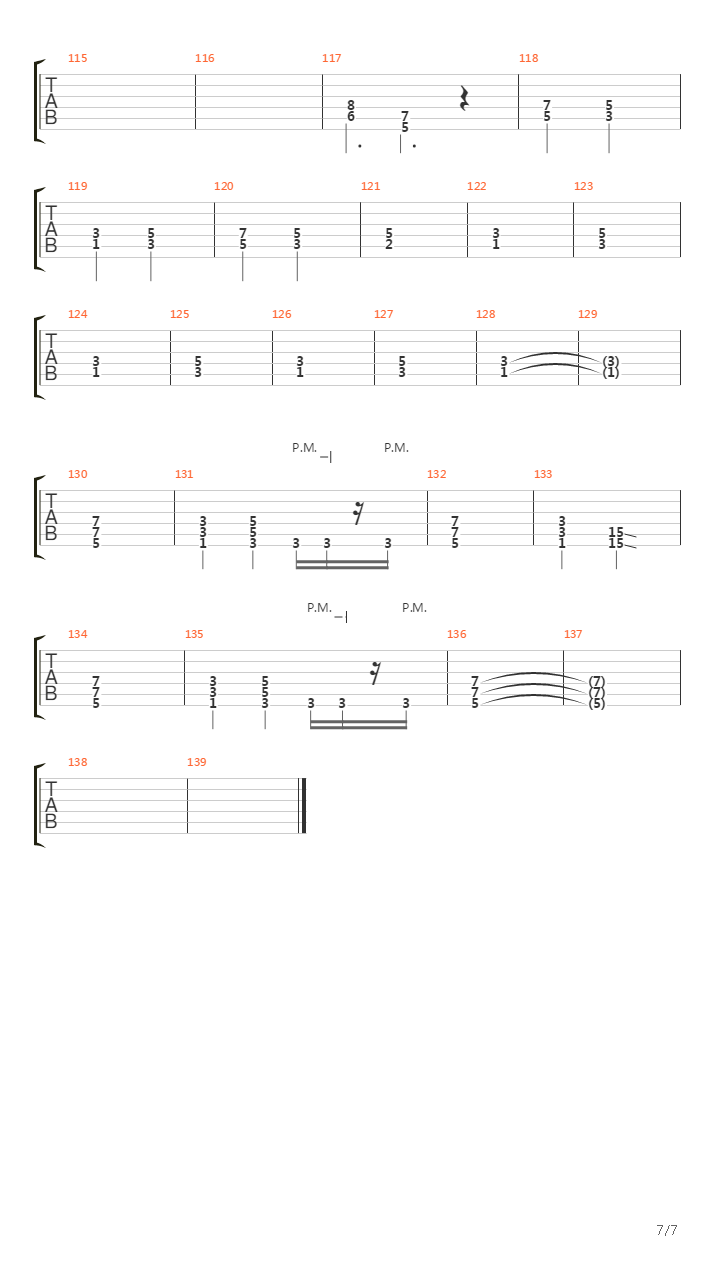 魔法禁书目录OP1 - PSI-missing吉他谱