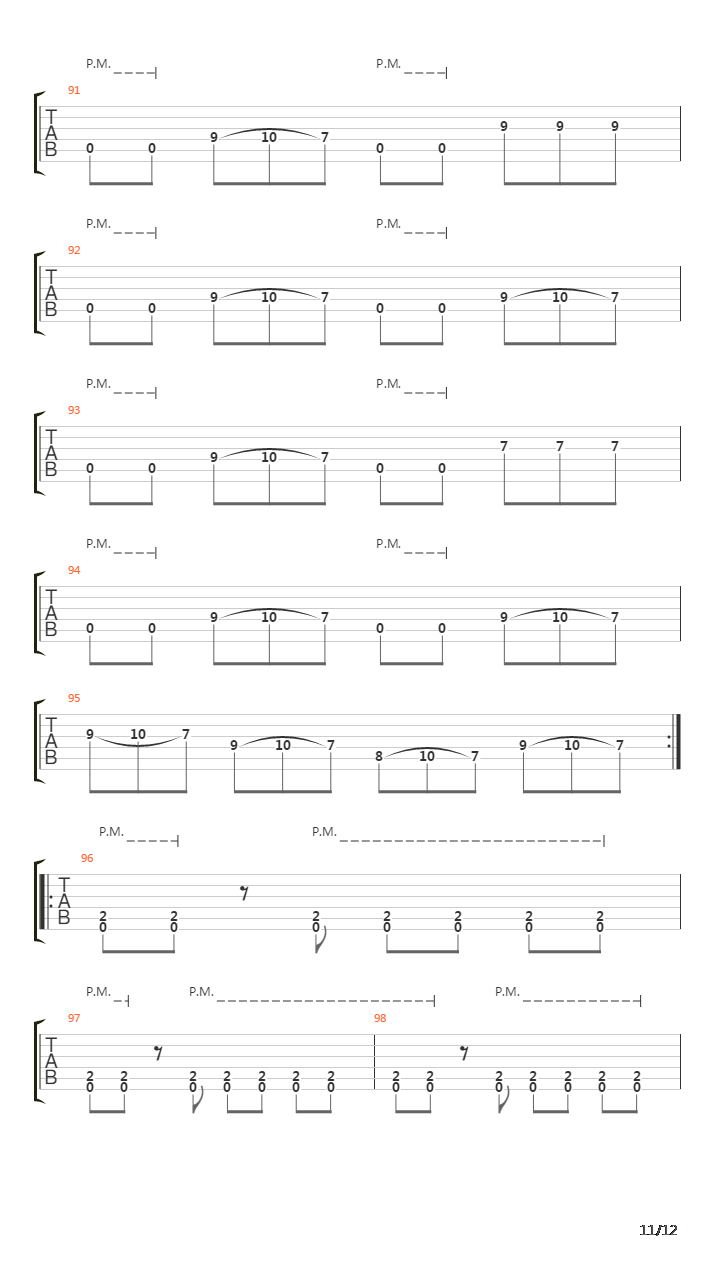 Adjusting The Sun吉他谱