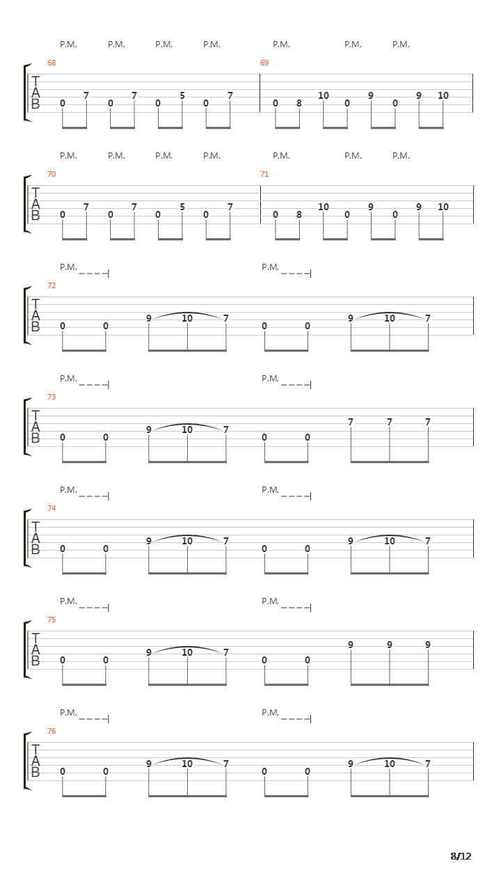 Adjusting The Sun吉他谱