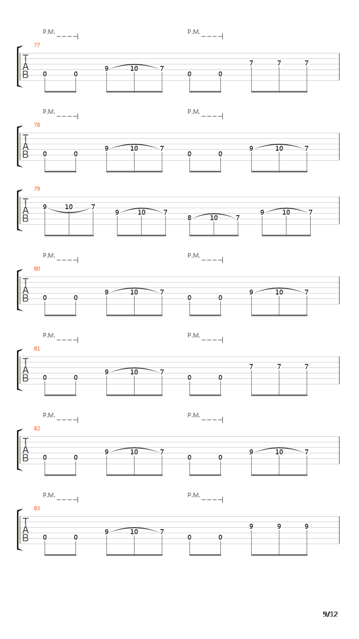 Adjusting The Sun吉他谱