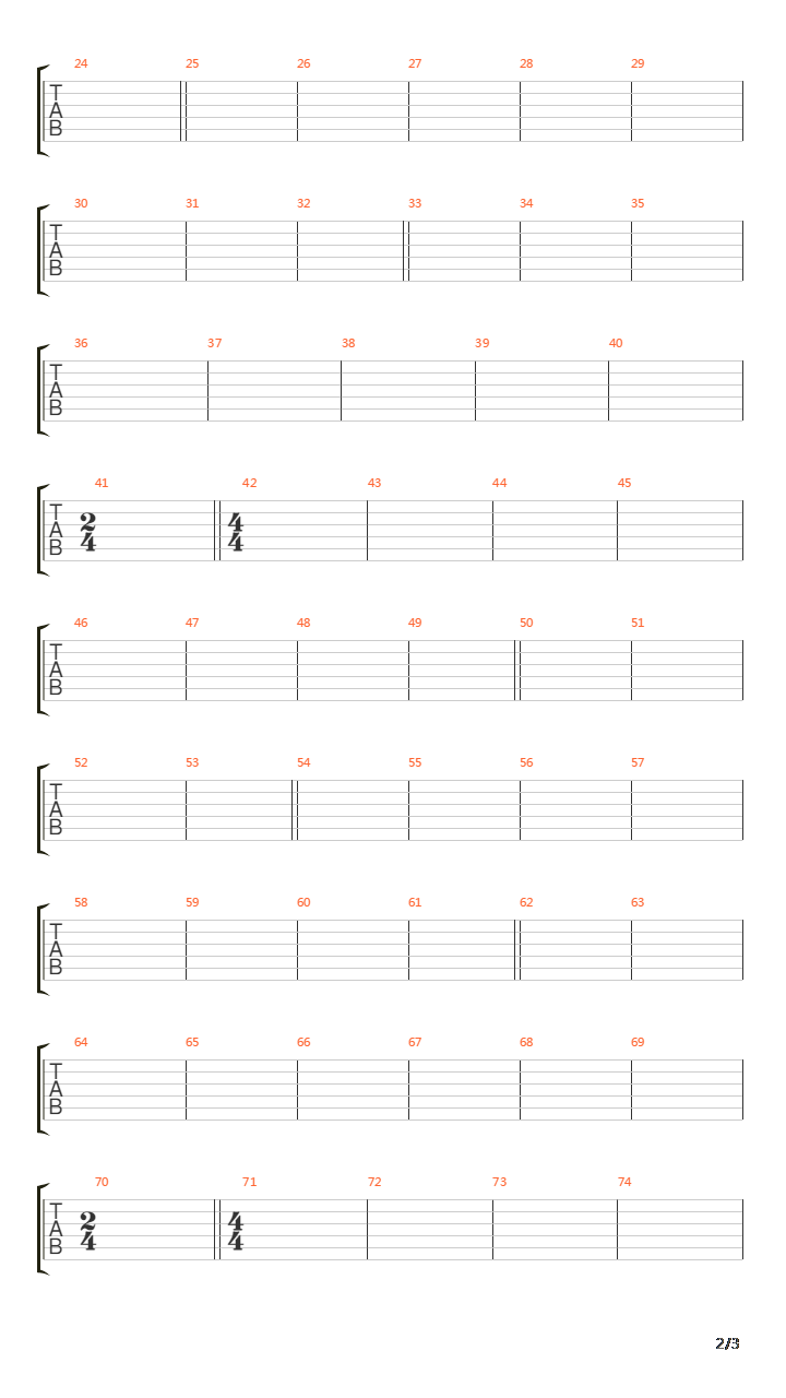 Eraser吉他谱