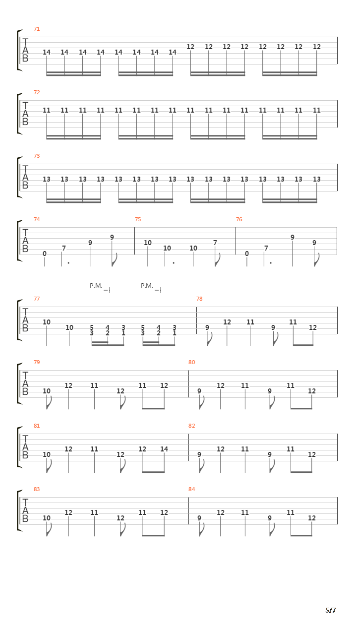 Roswell 47吉他谱