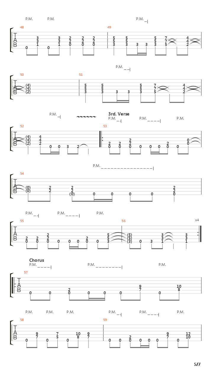 Burning Times吉他谱