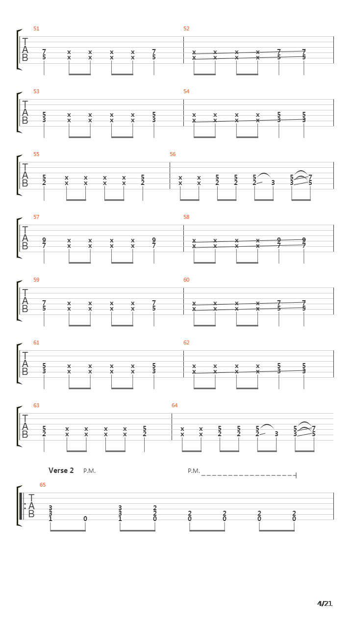 Damien吉他谱