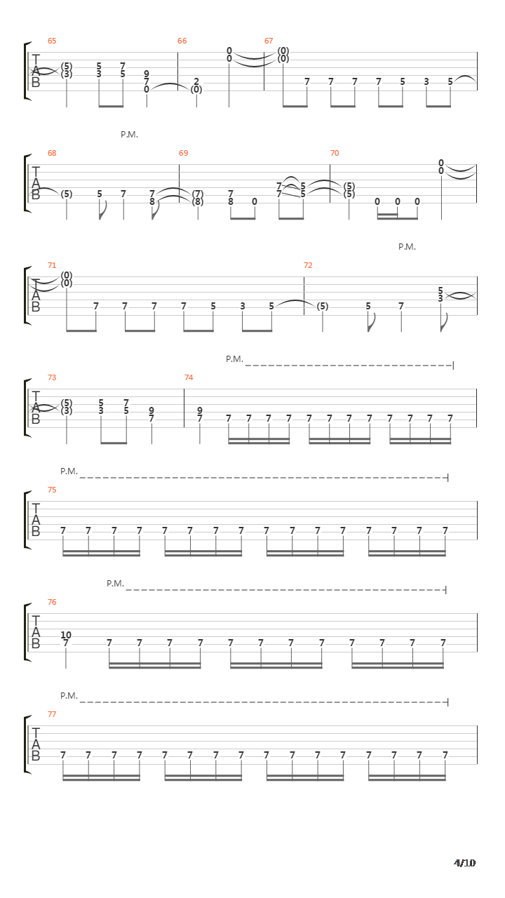 Declaration Day吉他谱