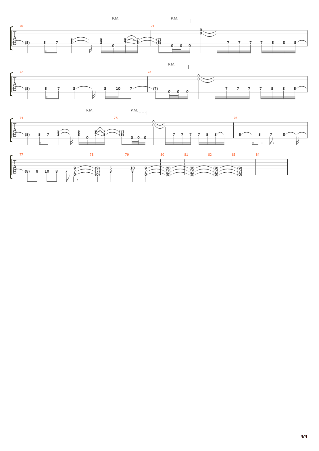 Declaration Day吉他谱