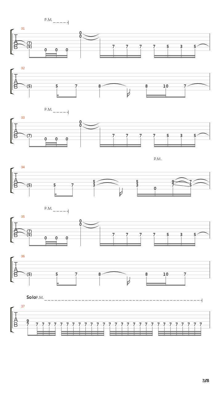 Declaration Day吉他谱