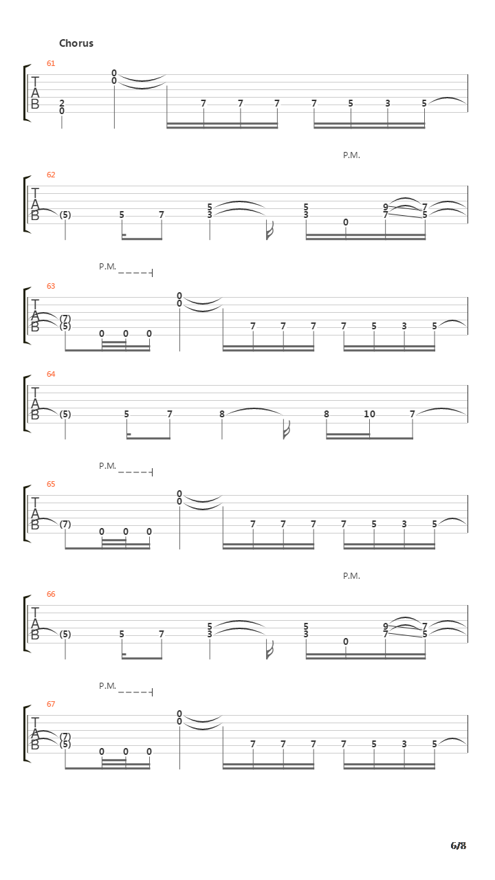 Declaration Day吉他谱