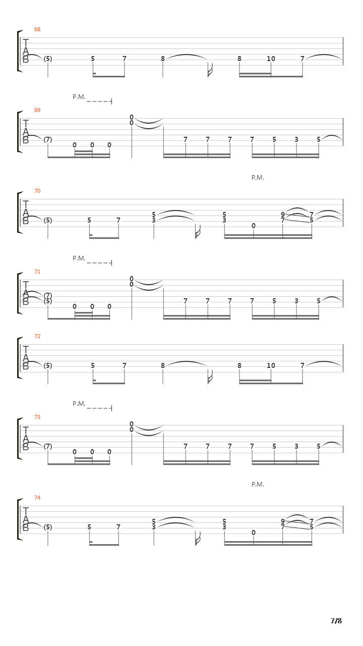Declaration Day吉他谱