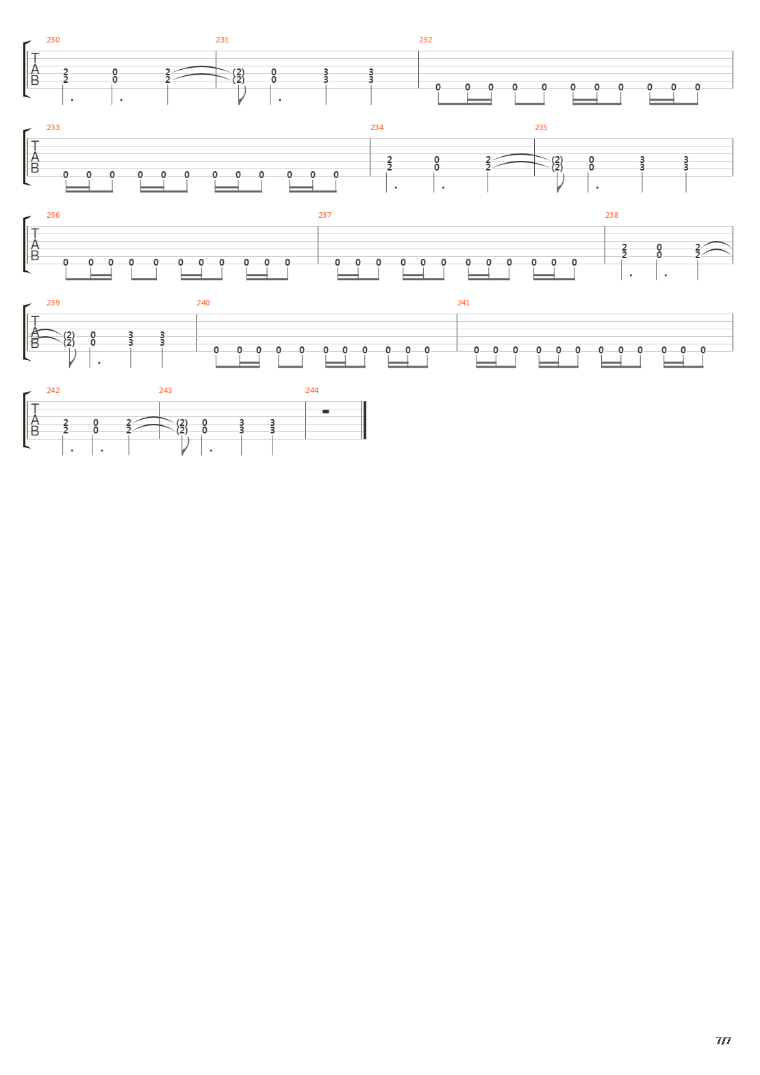 Diary吉他谱