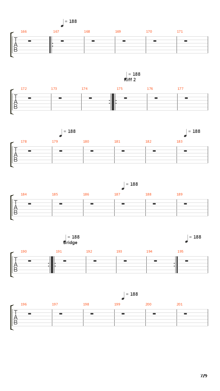 The Pantom Opera Ghost吉他谱