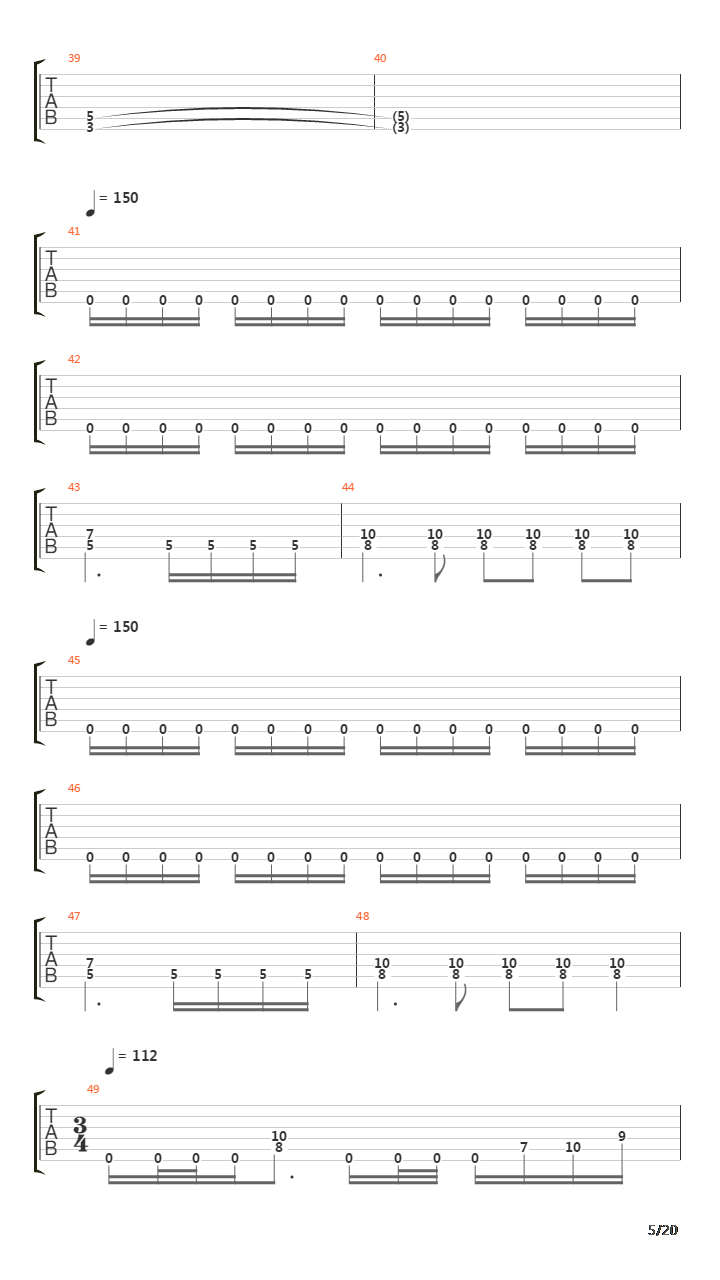 The Path I Choose吉他谱