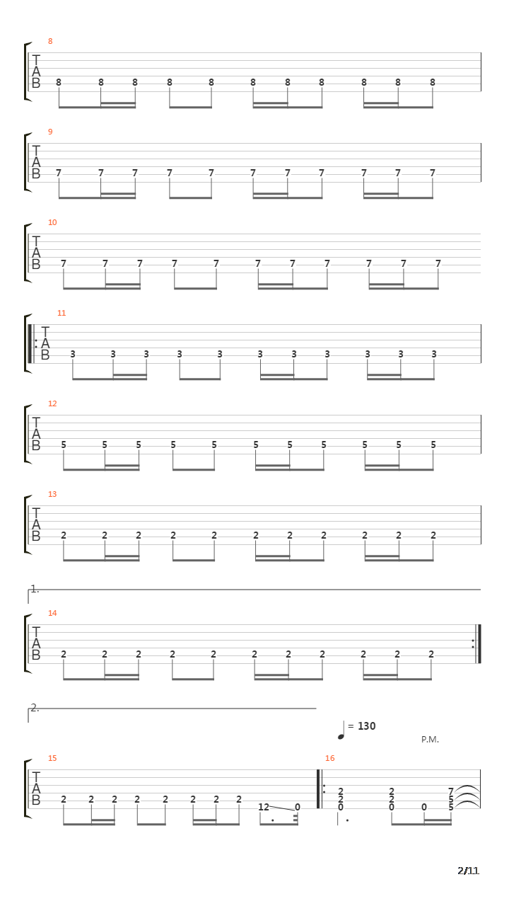 The Path I Choose吉他谱