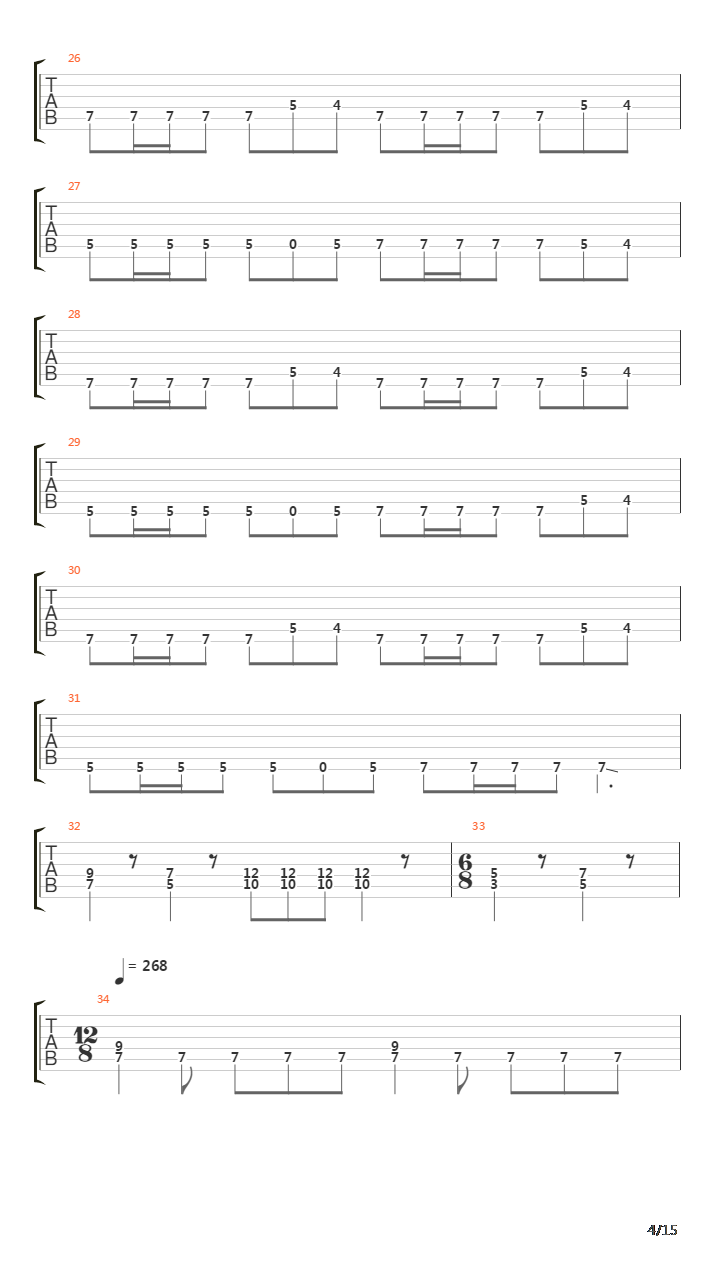 Transylvania吉他谱