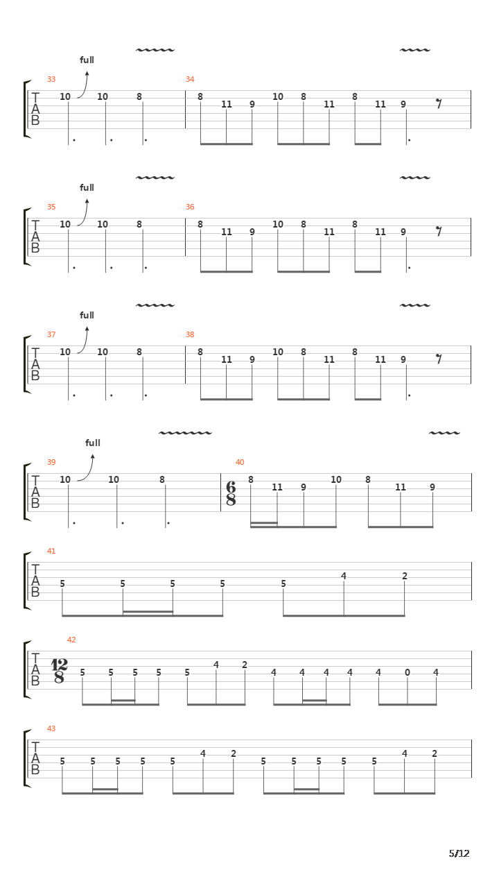 Transylvania吉他谱