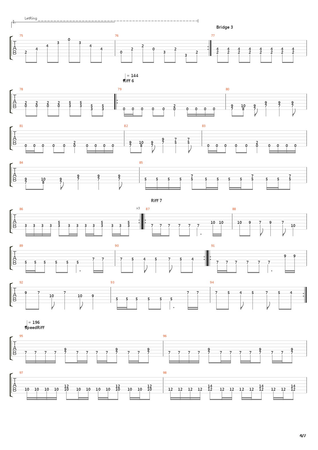 Travel In Stygian吉他谱