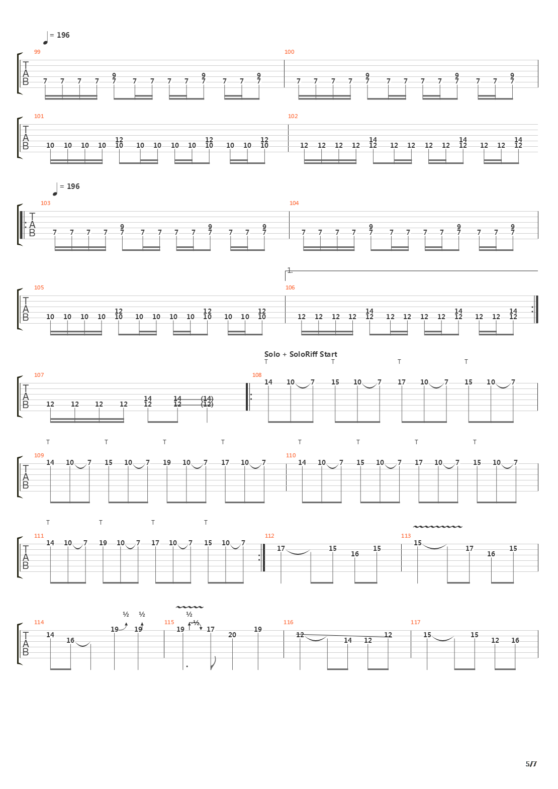 Travel In Stygian吉他谱