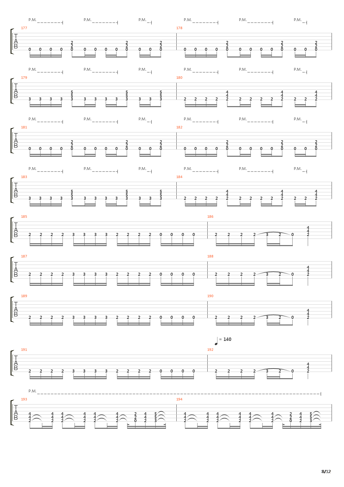 Travel In Stygian吉他谱