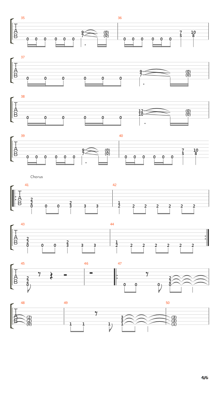 Violate吉他谱