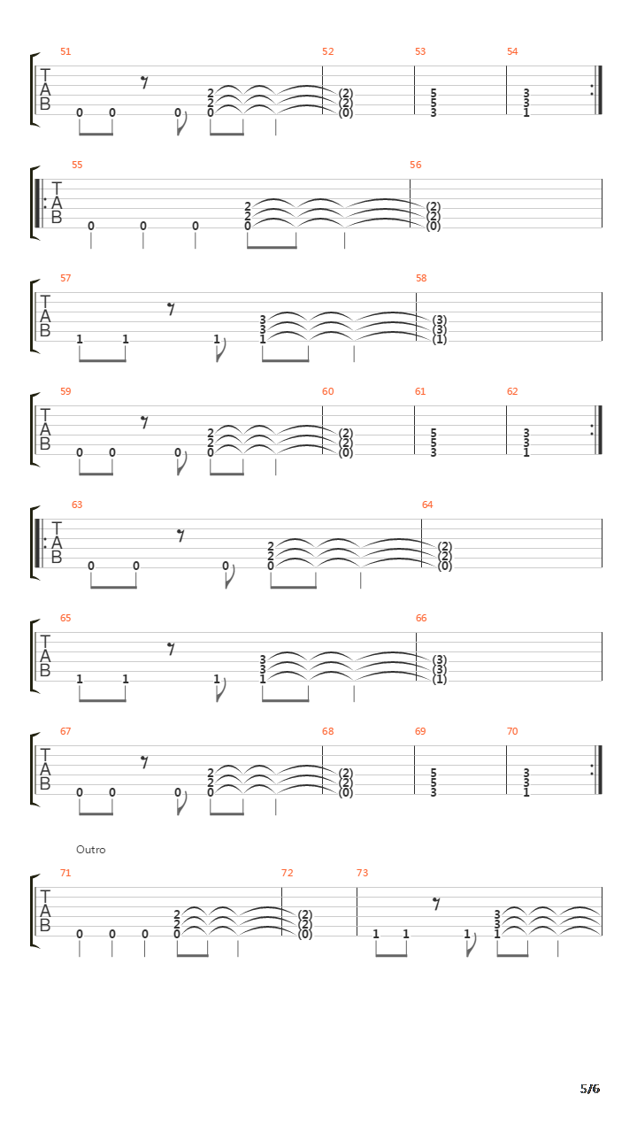 Violate吉他谱