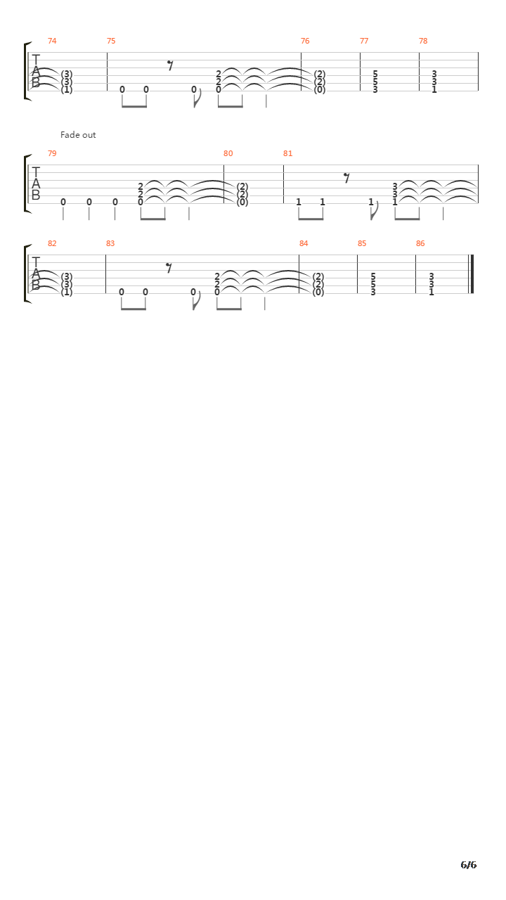 Violate吉他谱