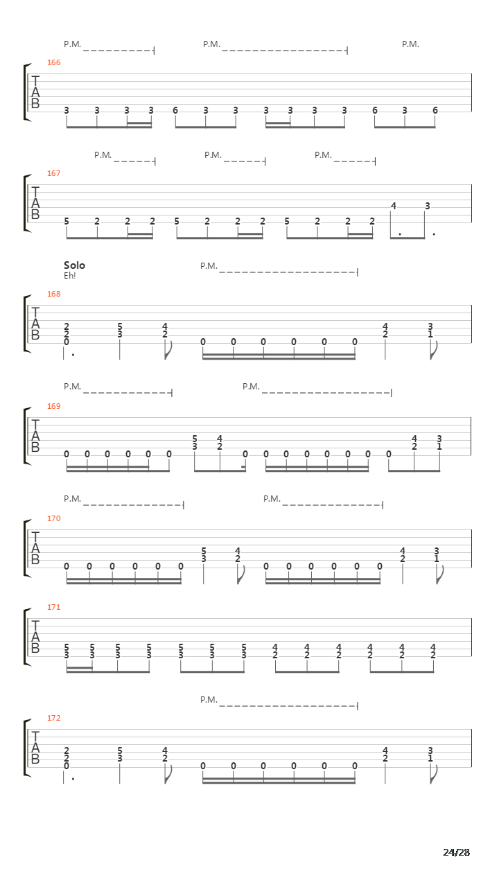 Triumph吉他谱