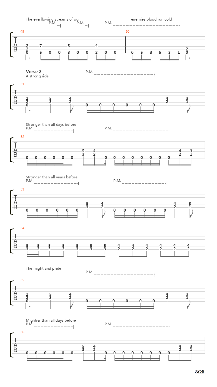 Triumph吉他谱