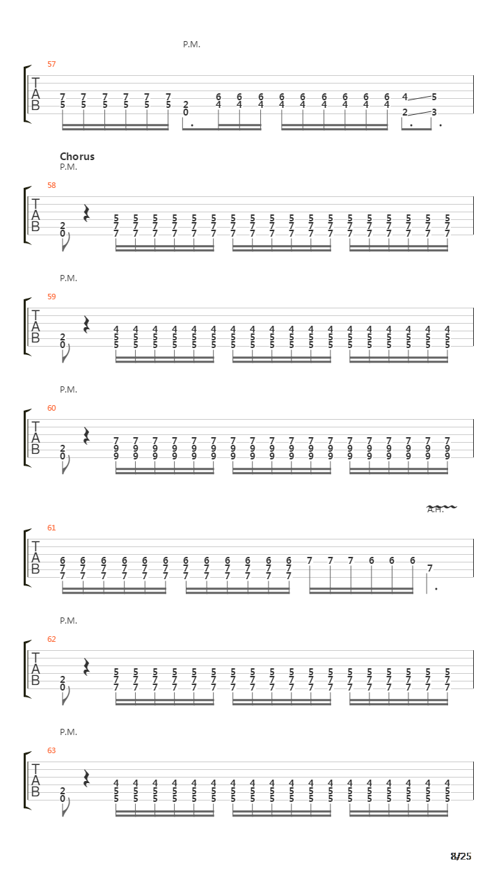 Years Of Silent Sorrow吉他谱