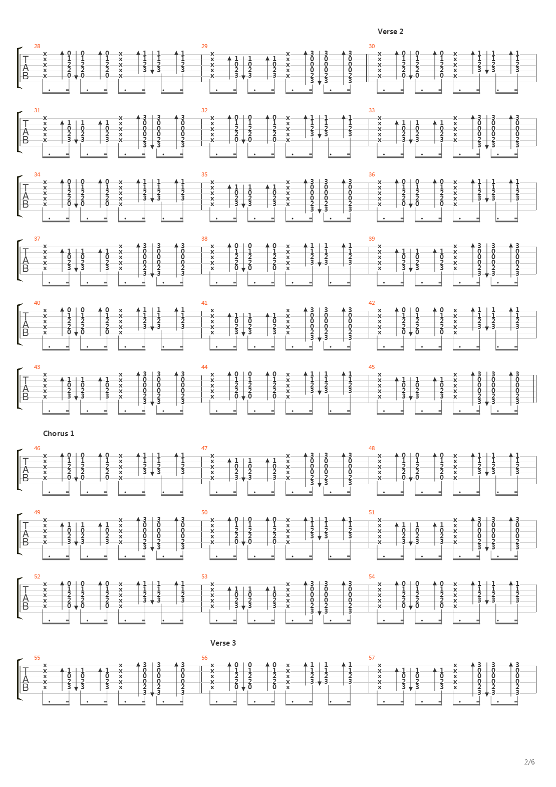 Passenger吉他谱