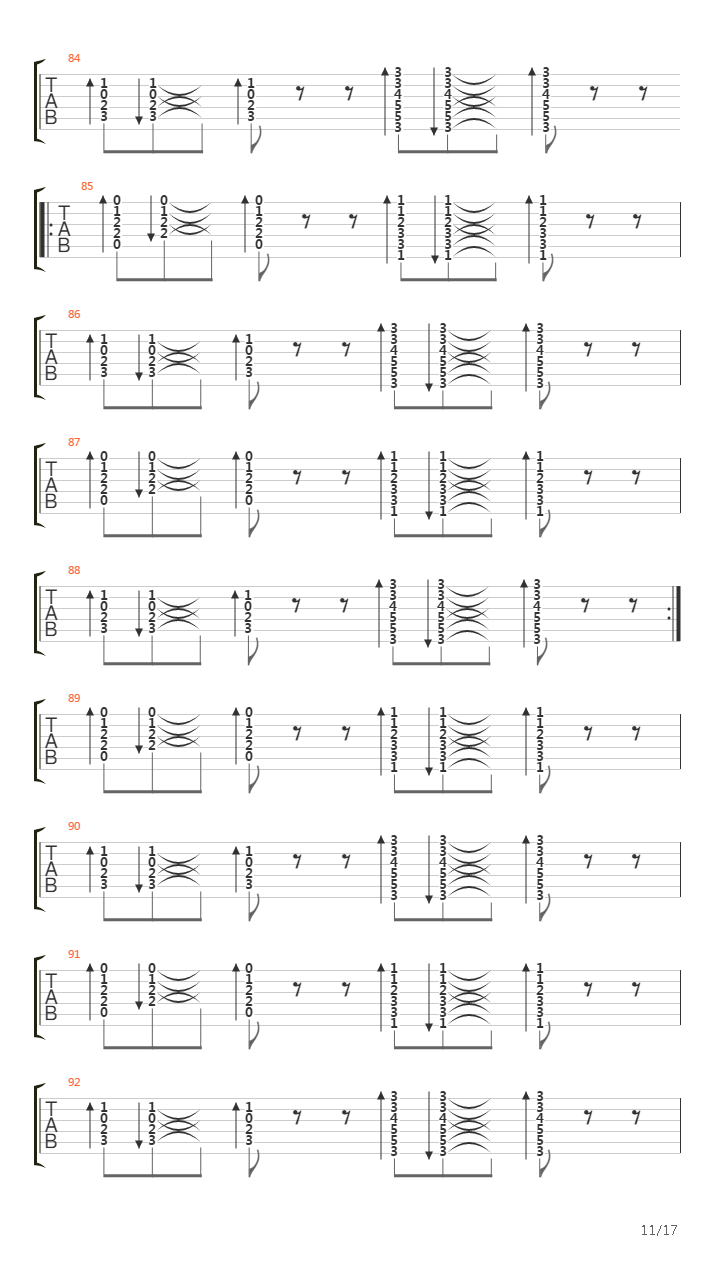 The Passenger吉他谱