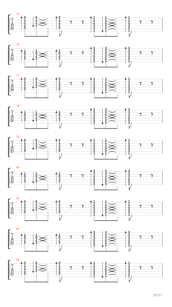 The Passenger吉他谱