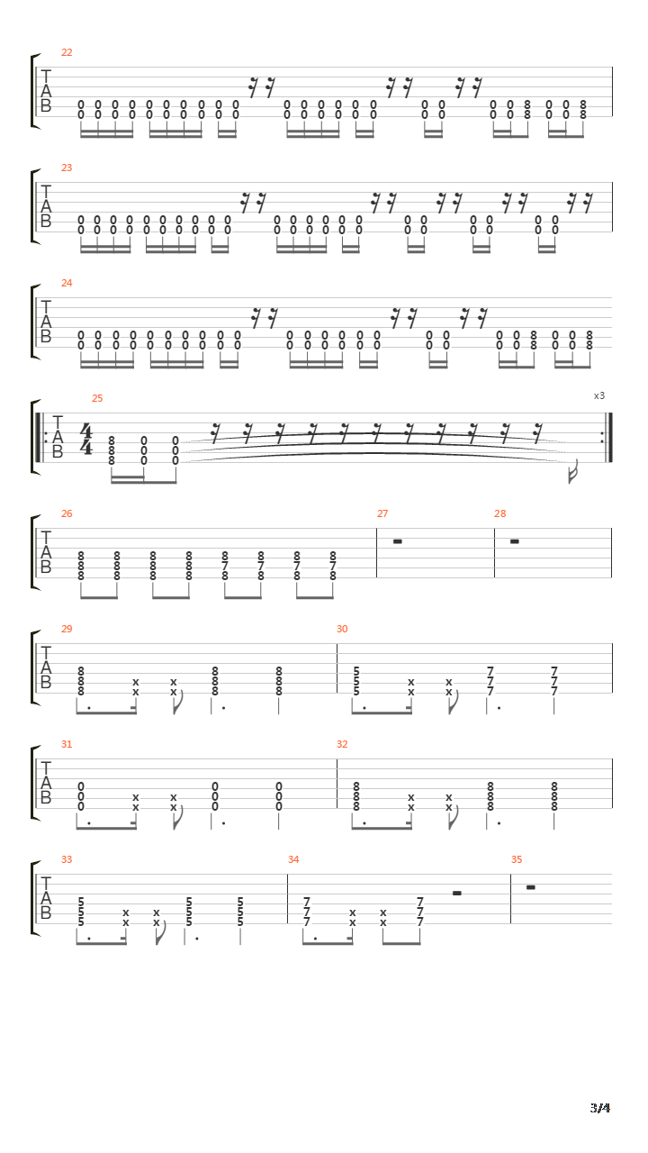 Arrastra吉他谱