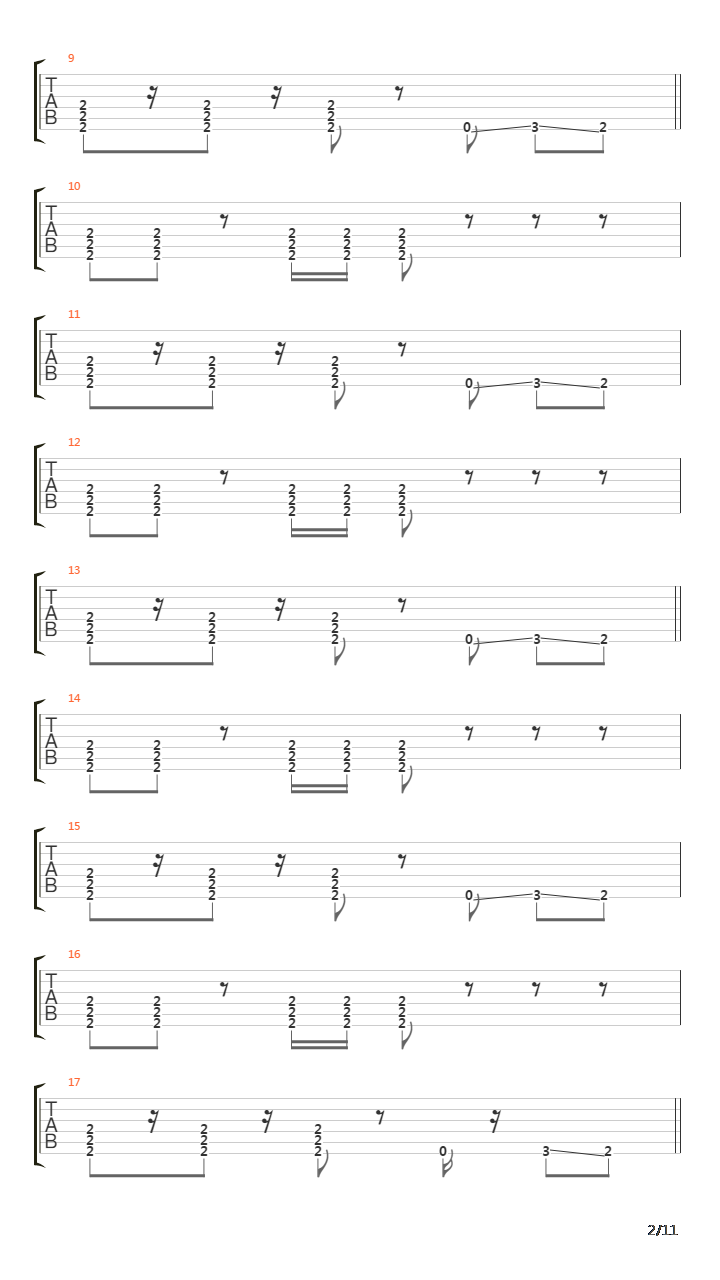 Albtraum吉他谱