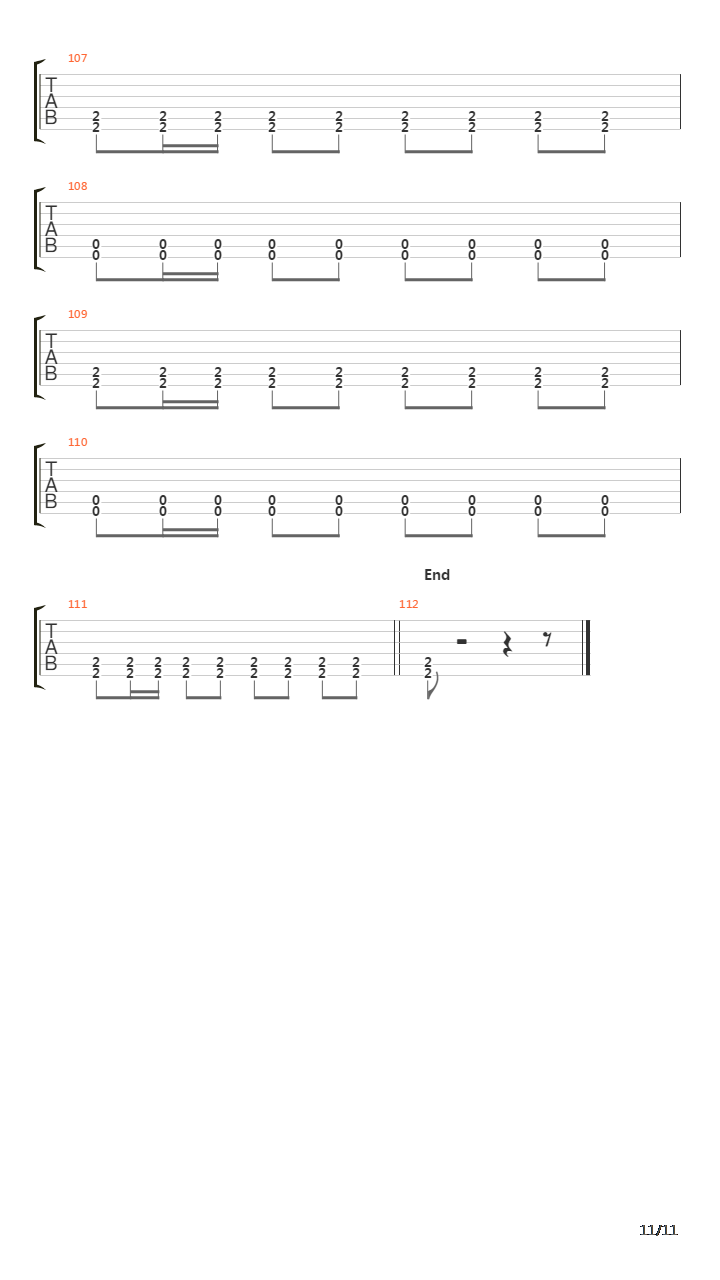 Albtraum吉他谱