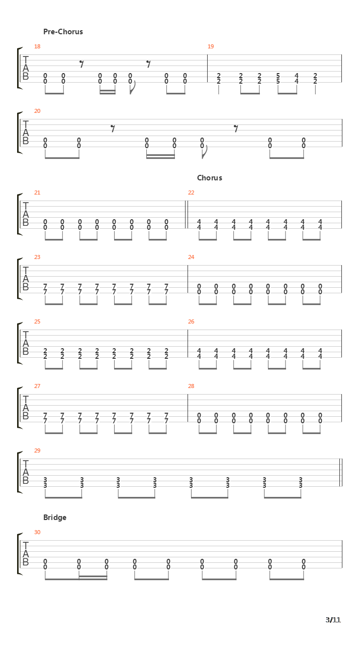 Albtraum吉他谱