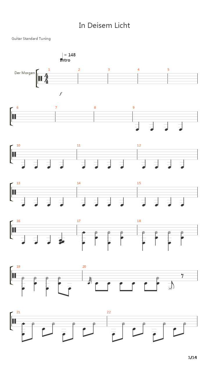 In Diesem Licht吉他谱