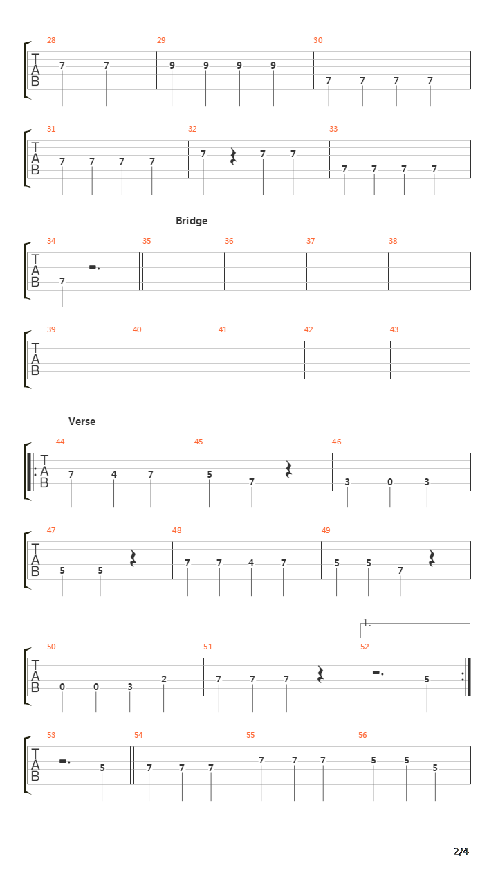 Merseburger Zaubersprueche 2吉他谱