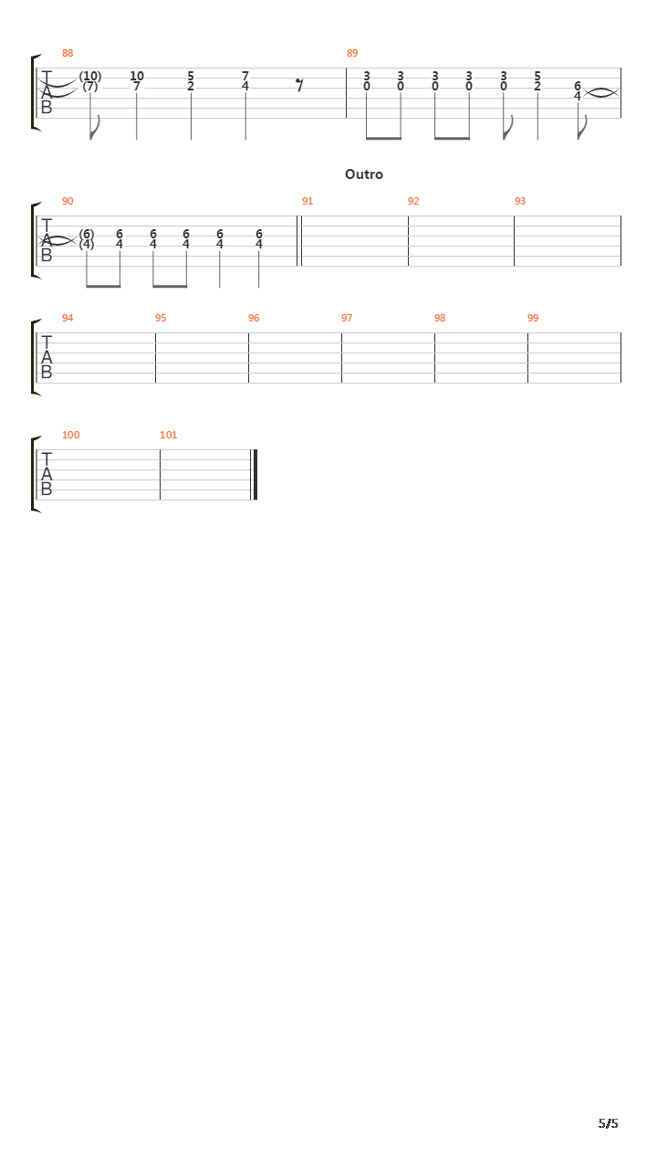 Oskasteinar吉他谱