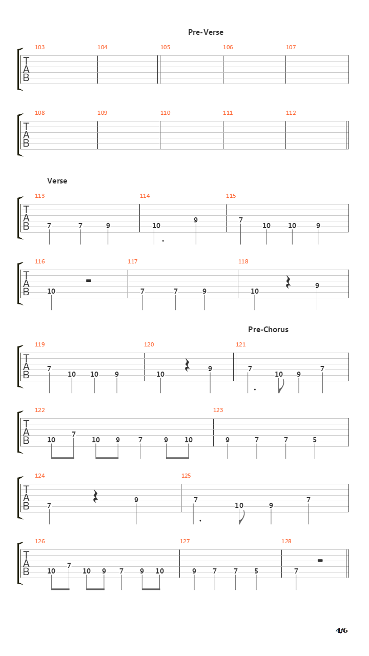 Pavane吉他谱