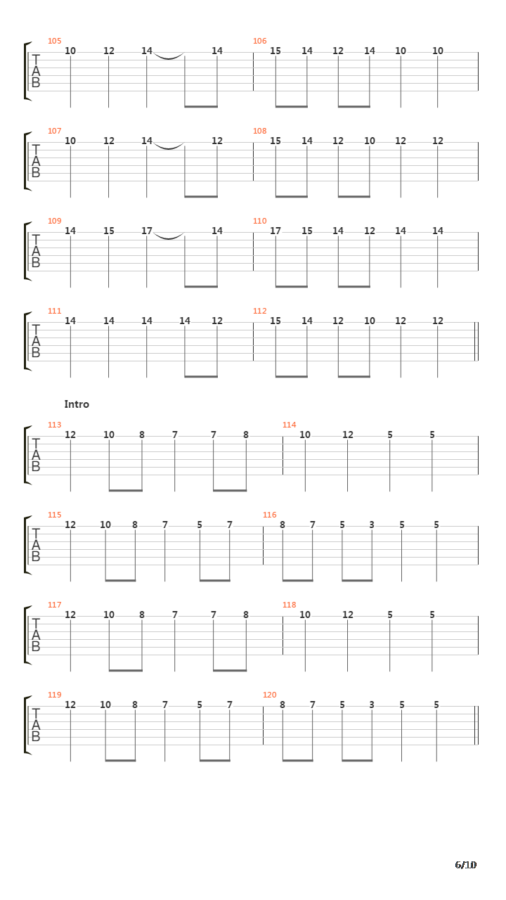 Santa Maria吉他谱