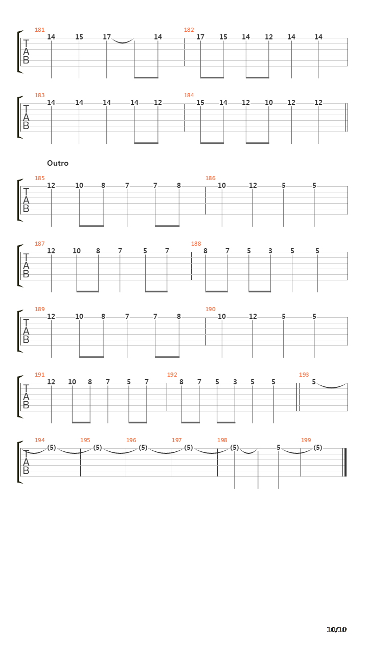 Santa Maria吉他谱