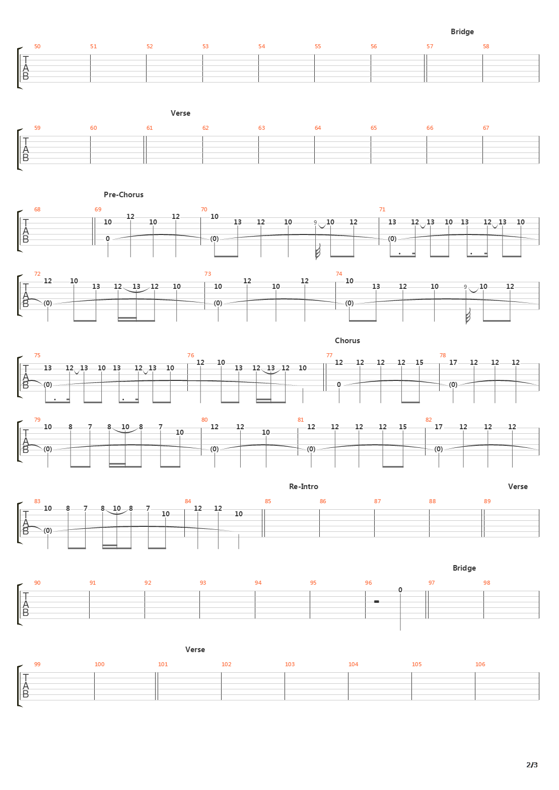 Spielmannsfluch吉他谱