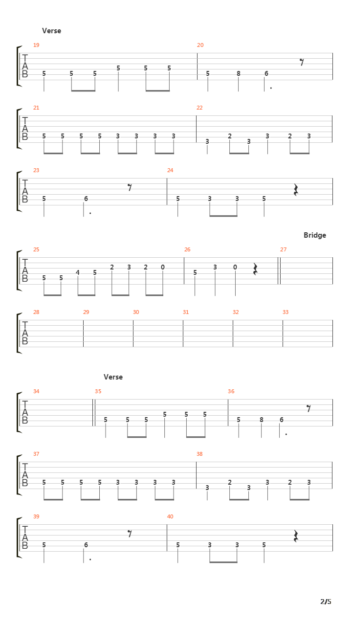 Vaenner Och Fraende吉他谱