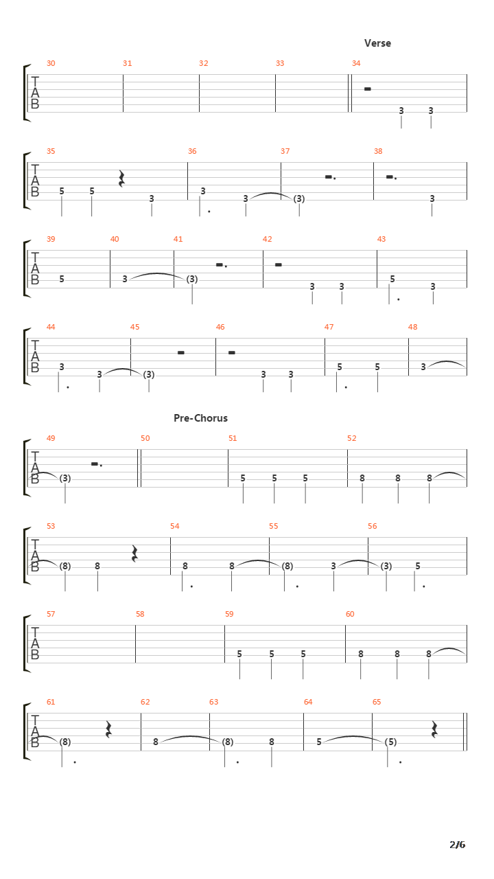 Wessebronner Gebet吉他谱