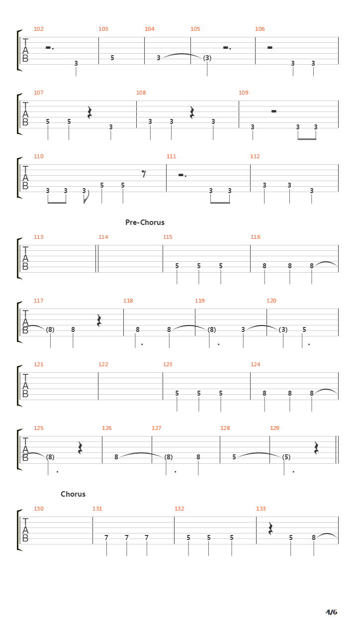 Wessebronner Gebet吉他谱