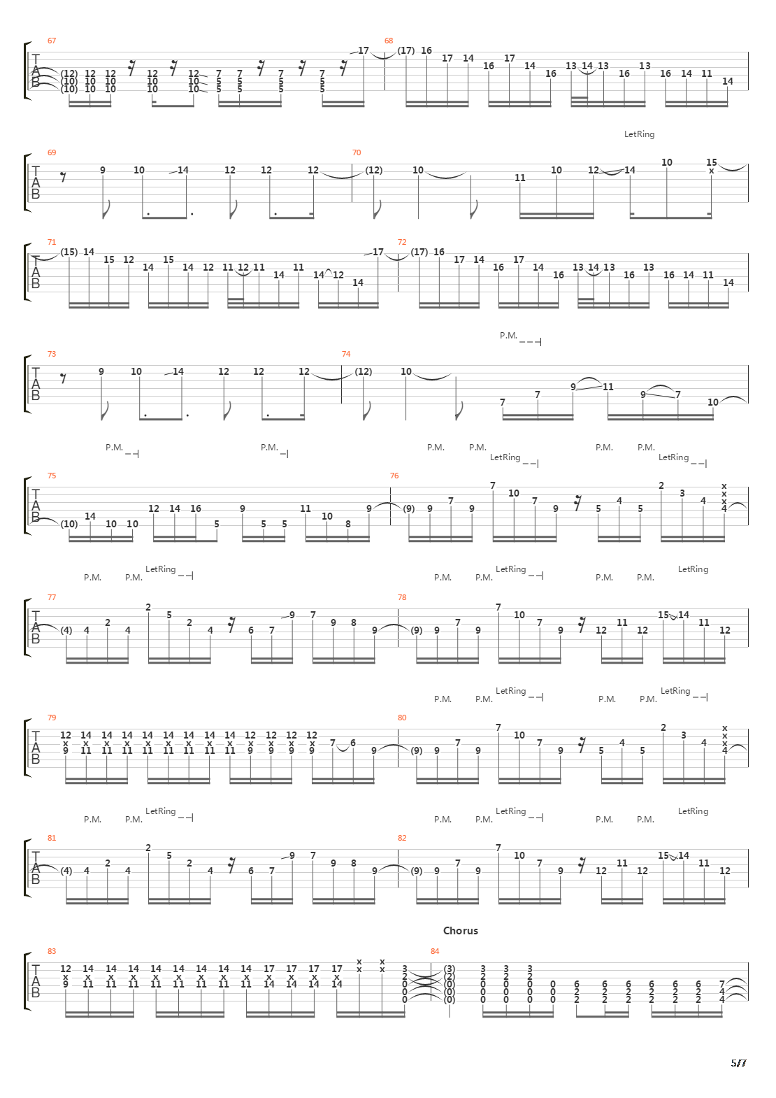 Automaton吉他谱