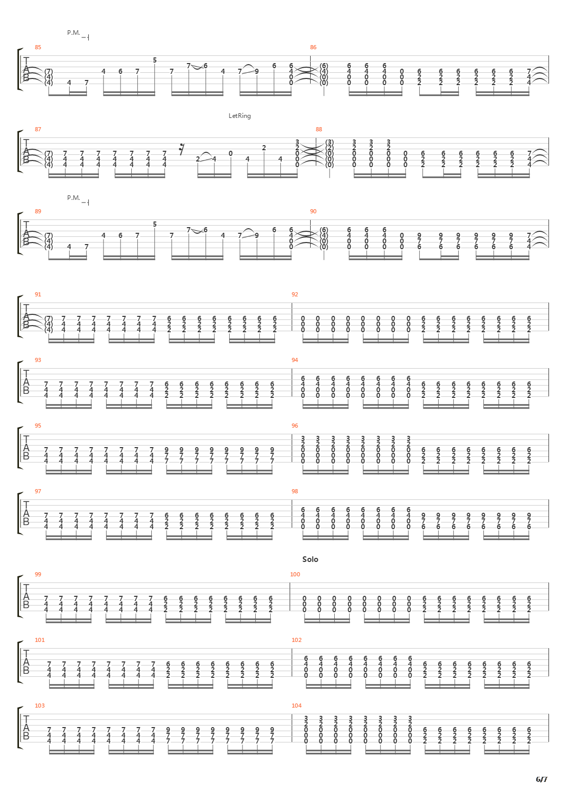 Automaton吉他谱