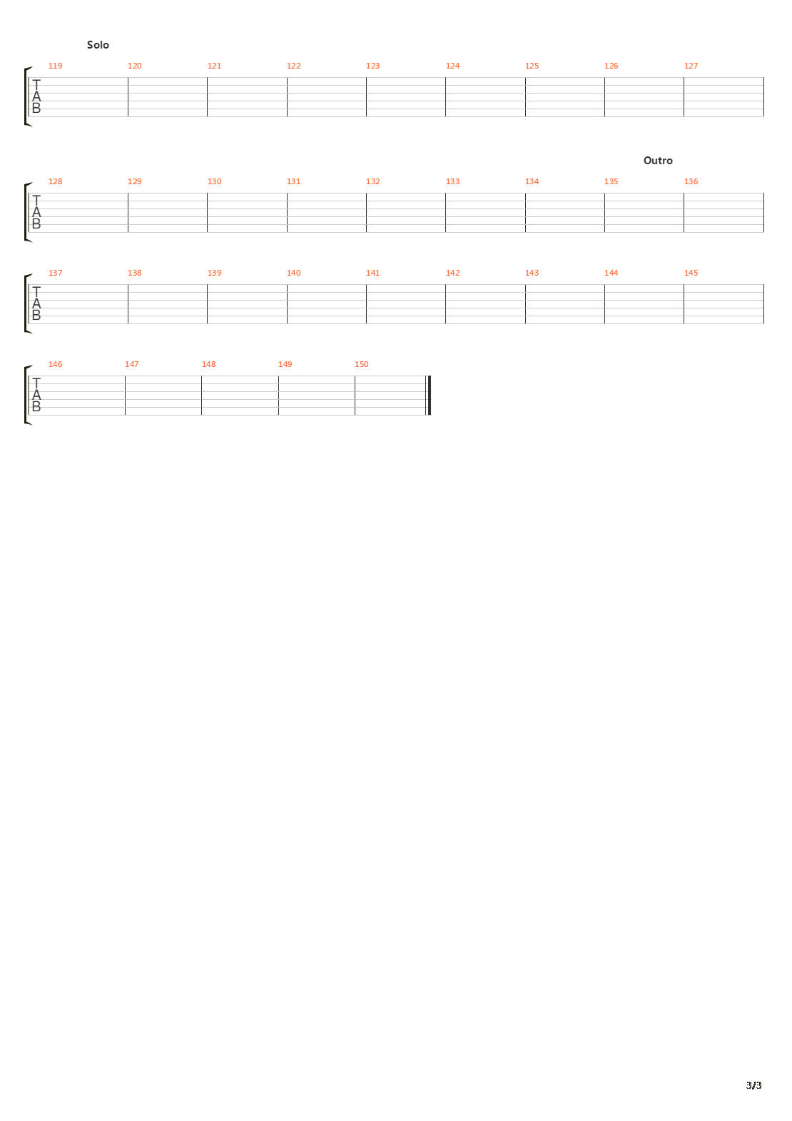 Duality吉他谱