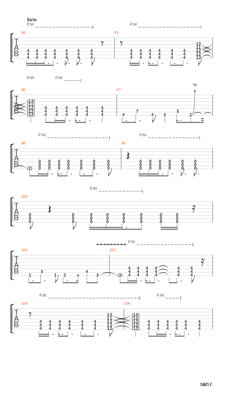 Ephemeral吉他谱